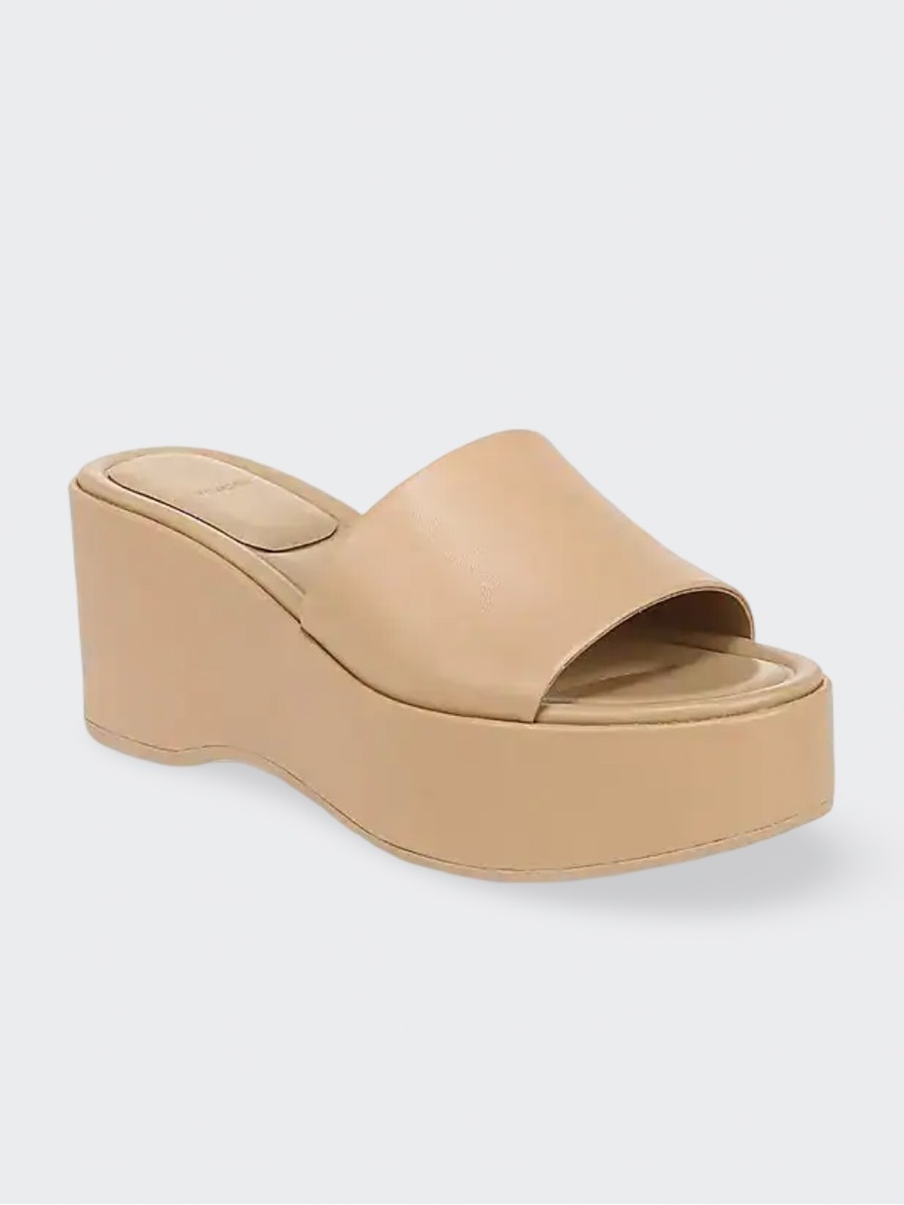 Vince Polina Leather Slide Platform Sandals Sz 41/US 10 MSRP $295 NEW